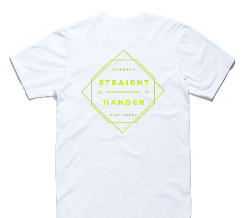 Custom AS Colour 100% Cotton White T-Shirt