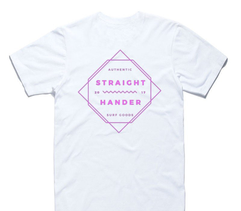 Custom AS Colour 100% Cotton White T-Shirt