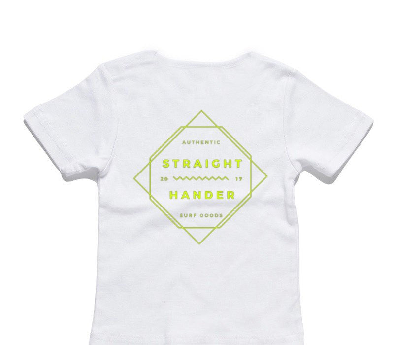 Custom AS Colour White Baby T-Shirt