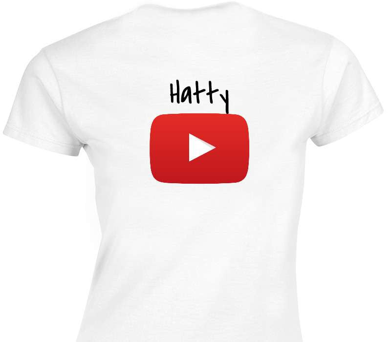 Custom Womens Soft Style 100% Cotton White T-Shirt