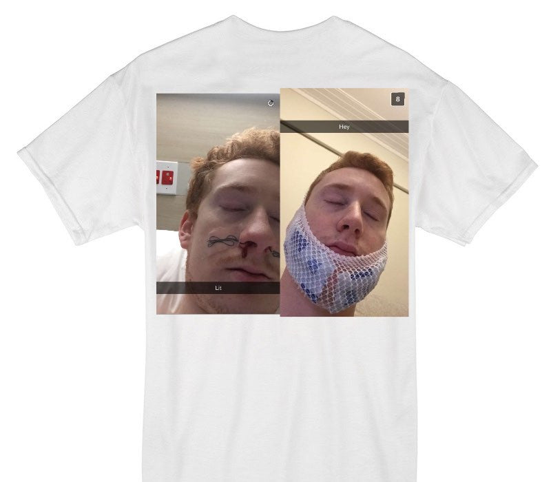 Custom Gildan 100% Cotton White T-Shirt