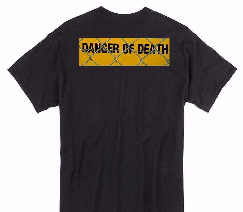 Custom Gildan 100% Cotton Black T-Shirt