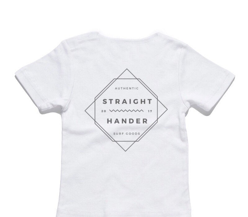 Custom AS Colour White Baby T-Shirt