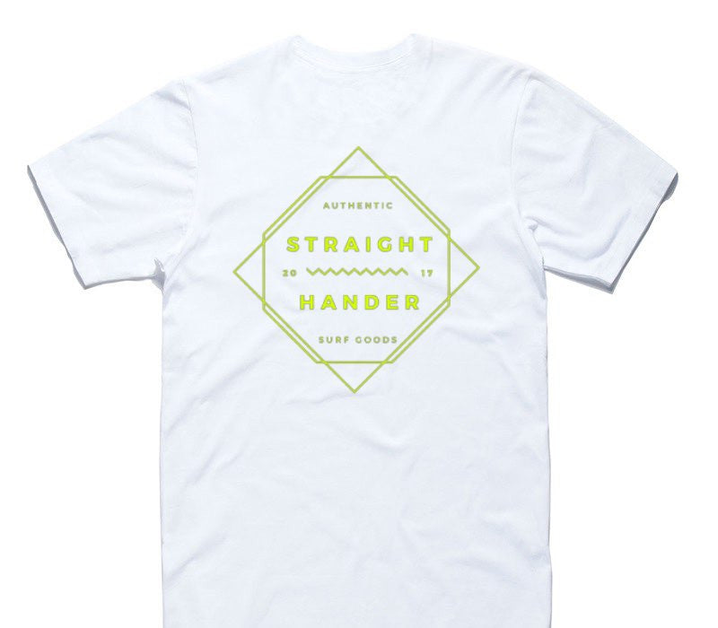 Custom AS Colour 100% Cotton White T-Shirt