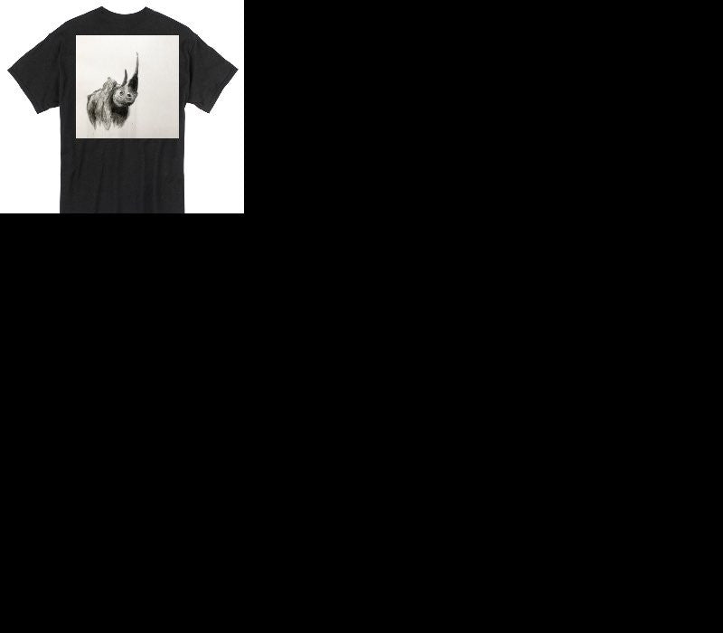 Custom Gildan 100% Cotton Black T-Shirt
