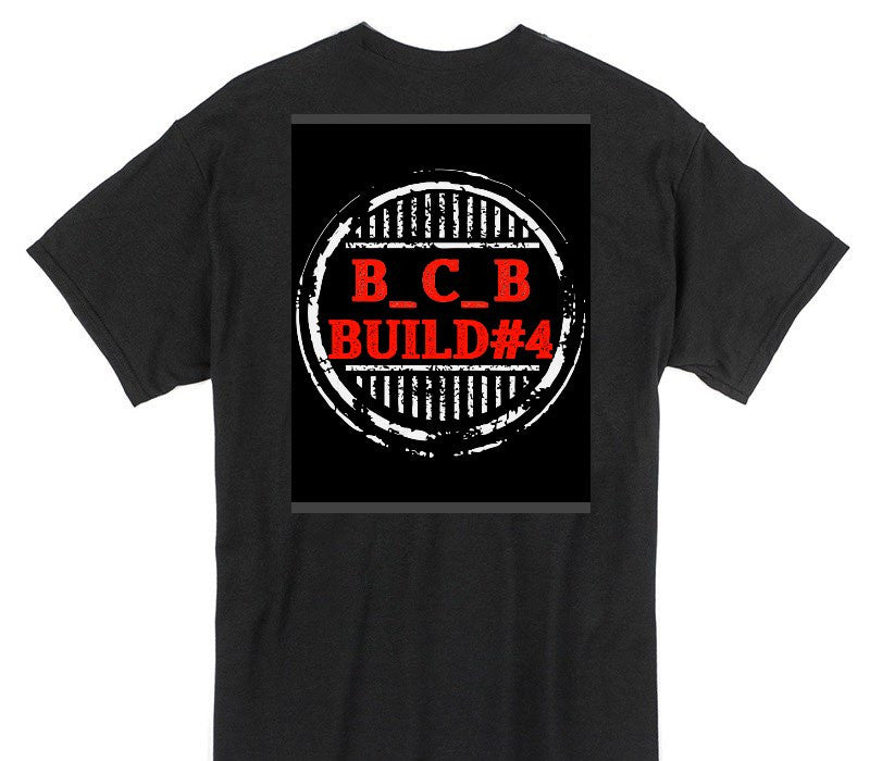 Custom Gildan 100% Cotton Black T-Shirt