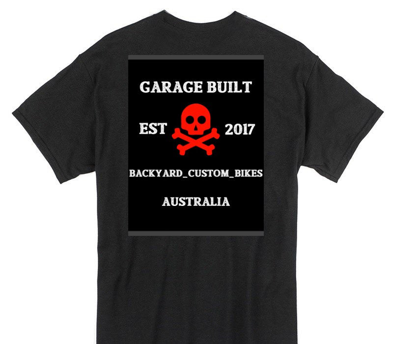 Custom Gildan 100% Cotton Black T-Shirt