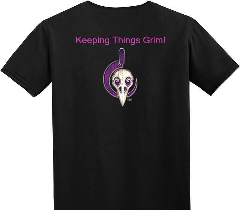 Custom Adult Soft Style 100% Cotton Black T-Shirt