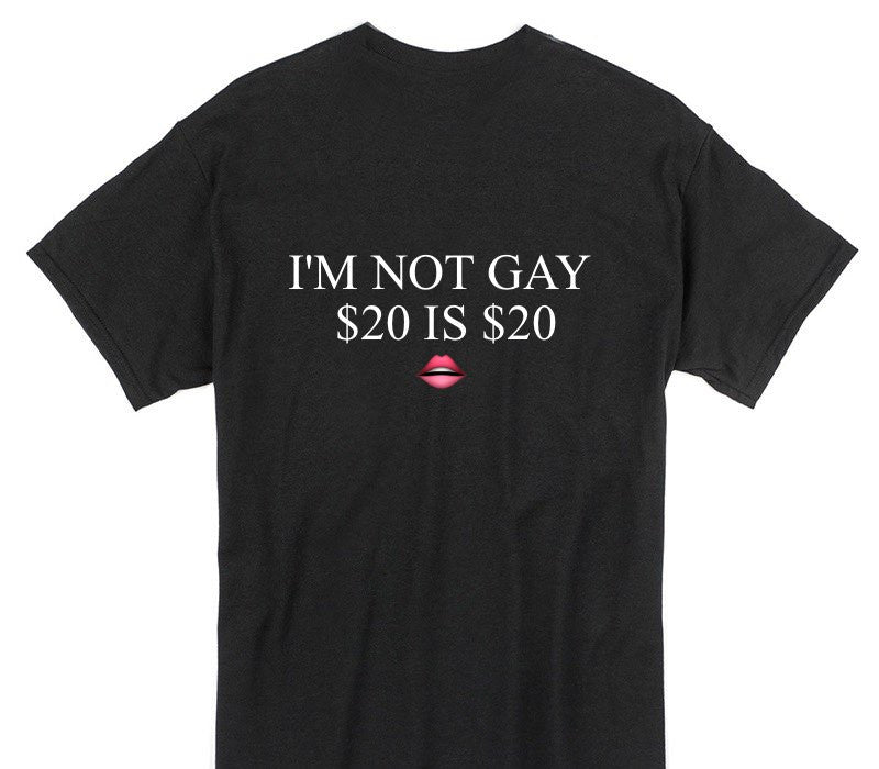 Custom Gildan 100% Cotton Black T-Shirt