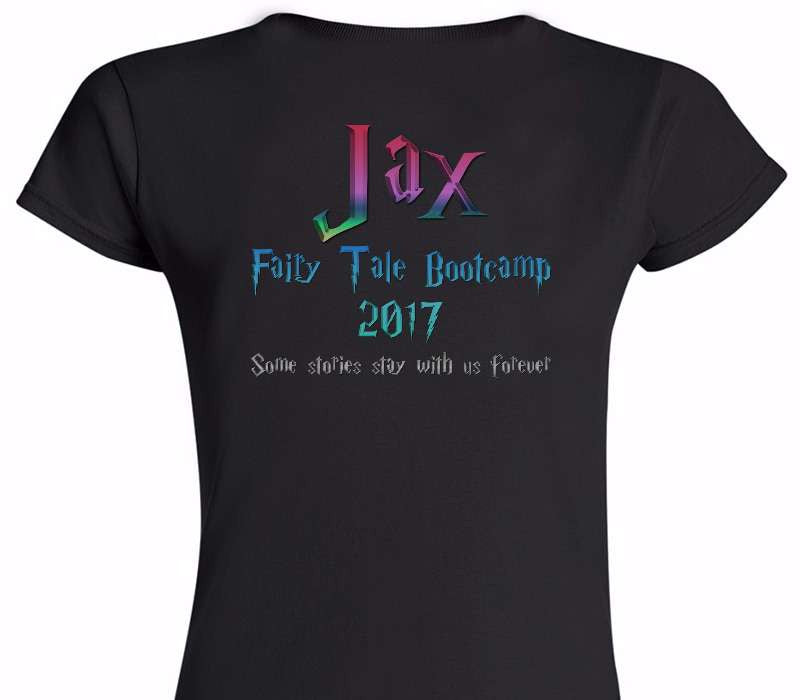 Custom Womens Soft Style 100% Cotton Black T-Shirt
