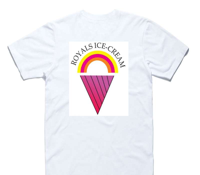 Custom AS Colour 100% Cotton White T-Shirt