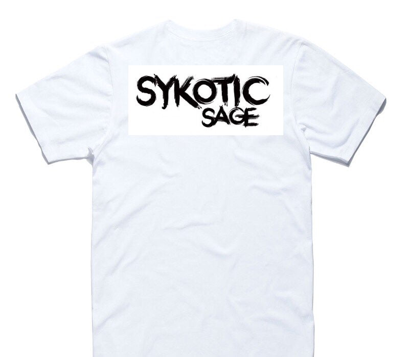 Custom AS Colour 100% Cotton White T-Shirt