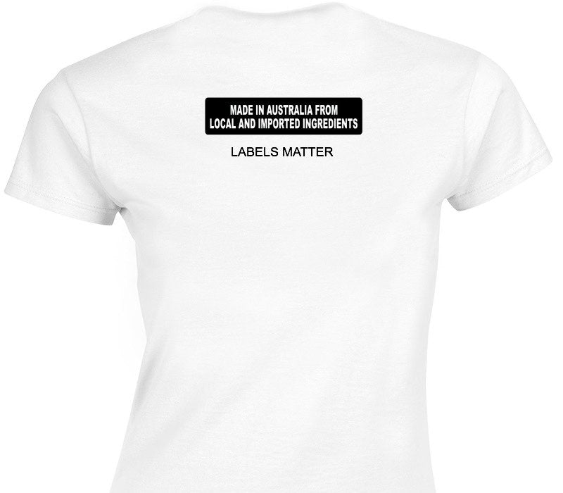 Custom Womens Soft Style 100% Cotton White T-Shirt
