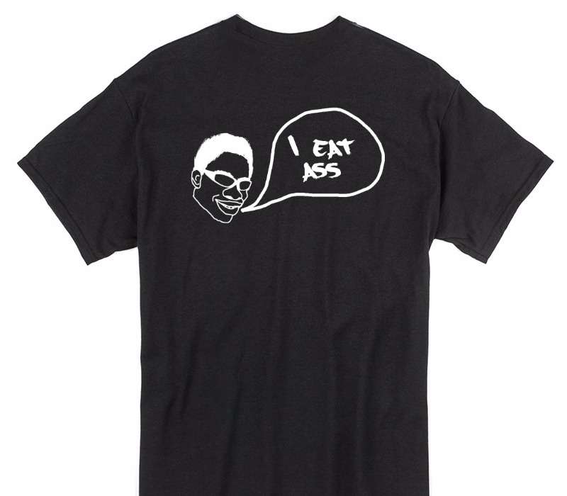 Custom Gildan 100% Cotton Black T-Shirt
