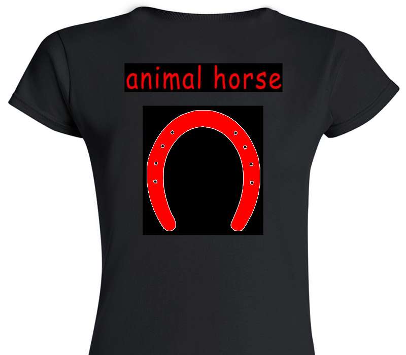 Custom Womens Soft Style 100% Cotton Black T-Shirt