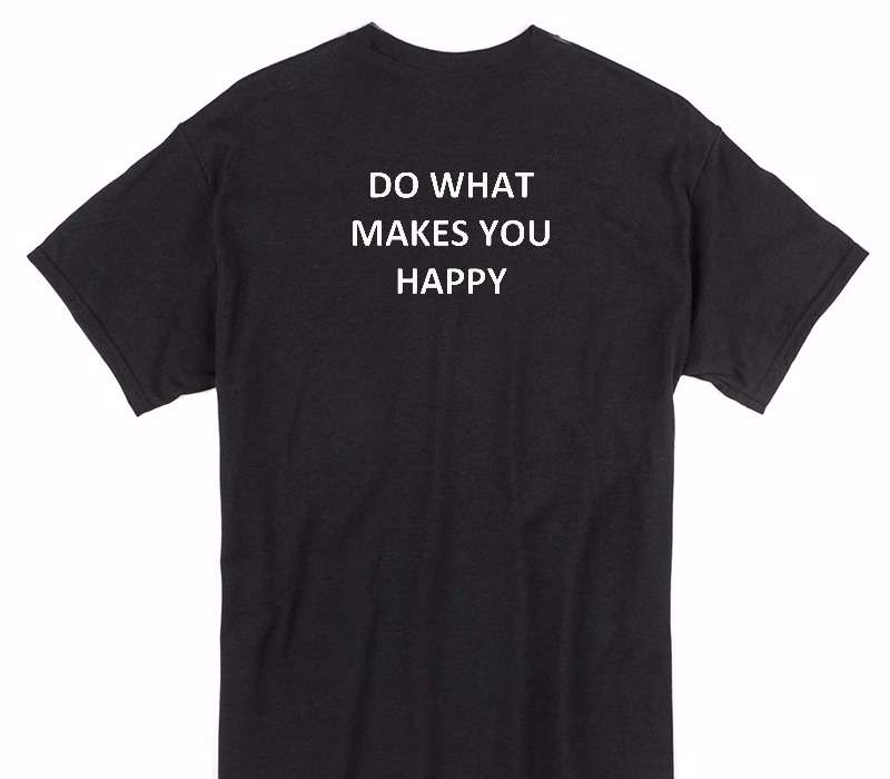 Custom Gildan 100% Cotton Black T-Shirt