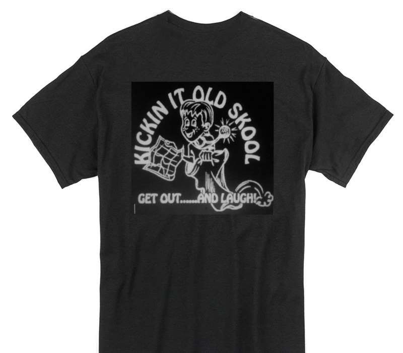 Custom Gildan 100% Cotton Black T-Shirt