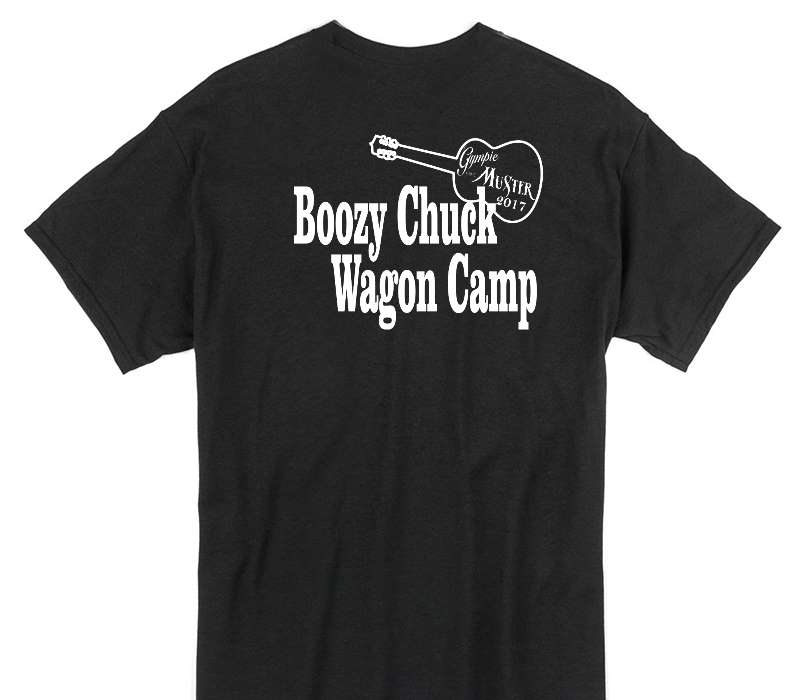 Custom Gildan 100% Cotton Black T-Shirt