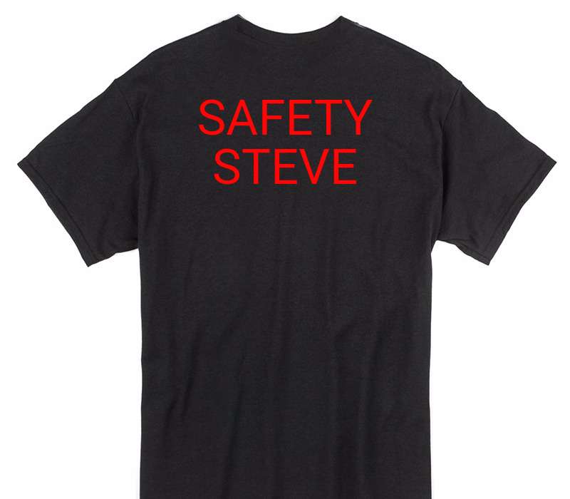 Custom Gildan 100% Cotton Black T-Shirt