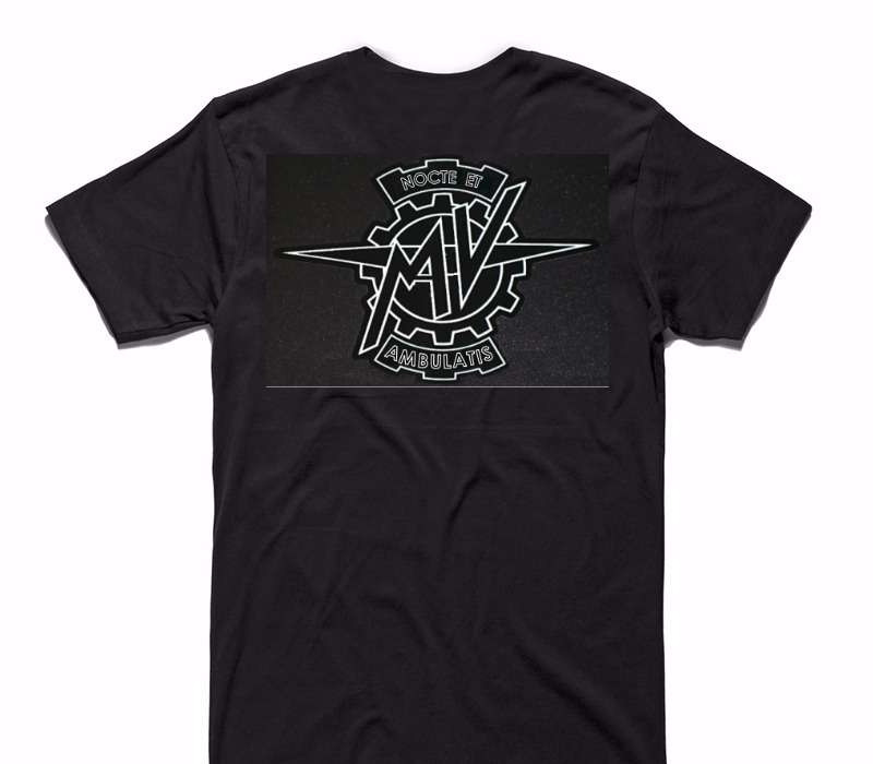 Custom AS Colour 100% Cotton Black T-Shirt