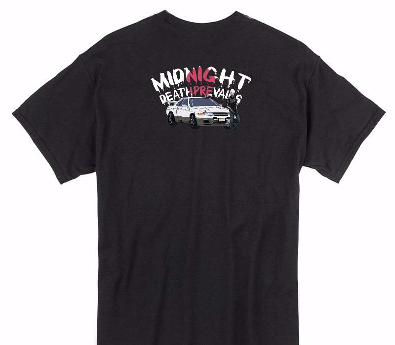 Custom Gildan 100% Cotton Black T-Shirt