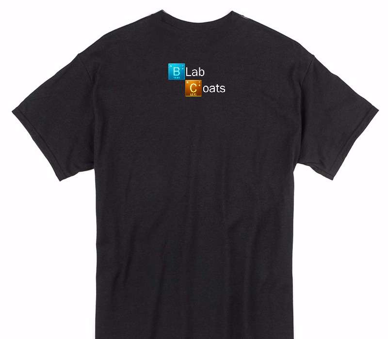 Custom Gildan 100% Cotton Black T-Shirt