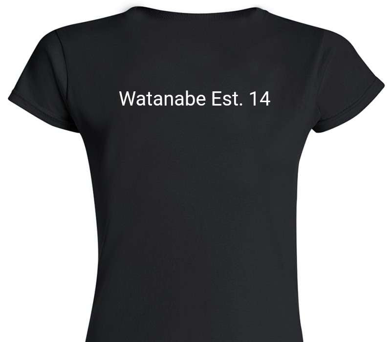 Custom Womens Soft Style 100% Cotton Black T-Shirt