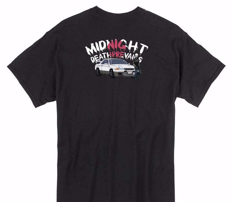 Custom Gildan 100% Cotton Black T-Shirt