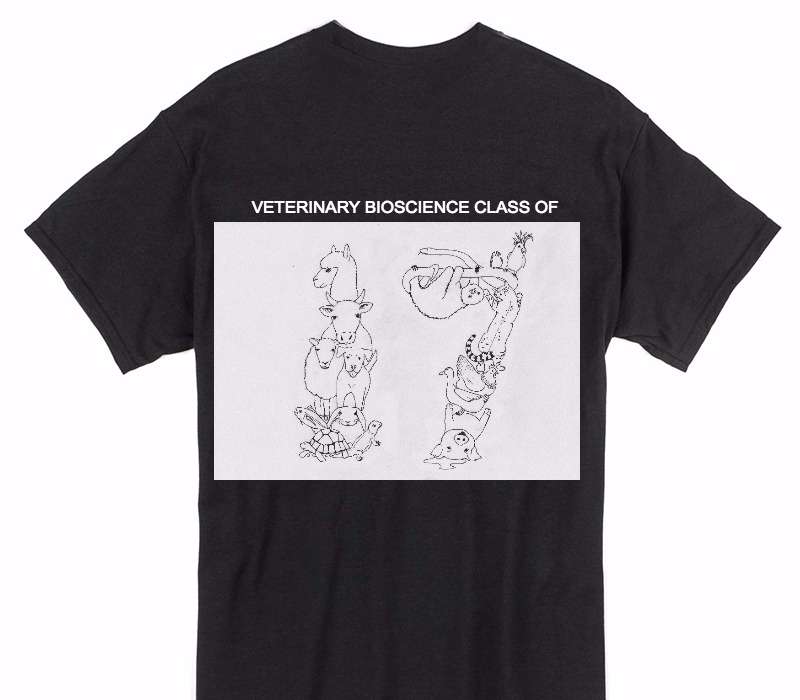 Custom Gildan 100% Cotton Black T-Shirt