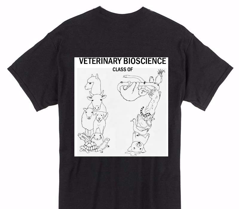 Custom Gildan 100% Cotton Black T-Shirt