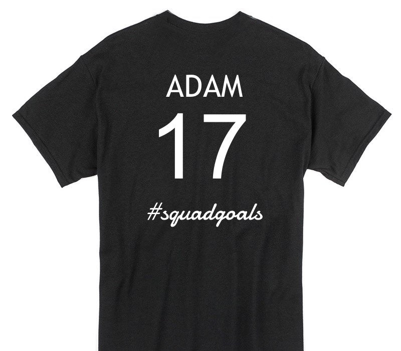 Custom Gildan 100% Cotton Black T-Shirt