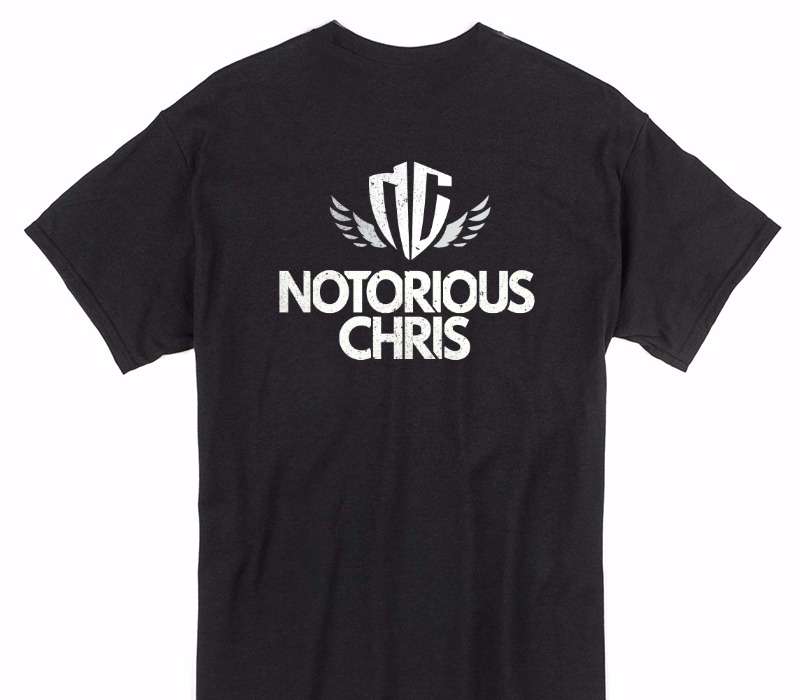 Custom Gildan 100% Cotton Black T-Shirt