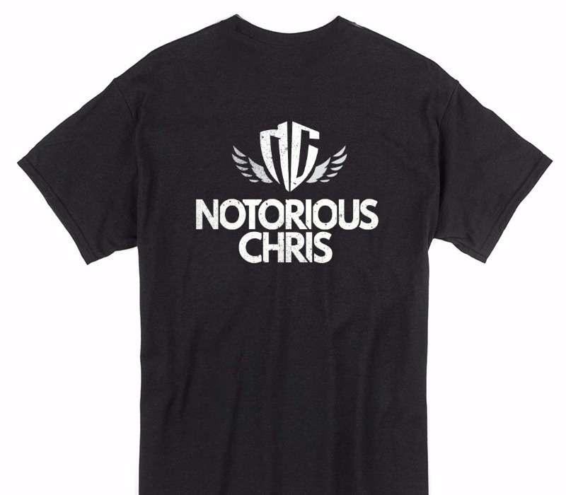 Custom Gildan 100% Cotton Black T-Shirt