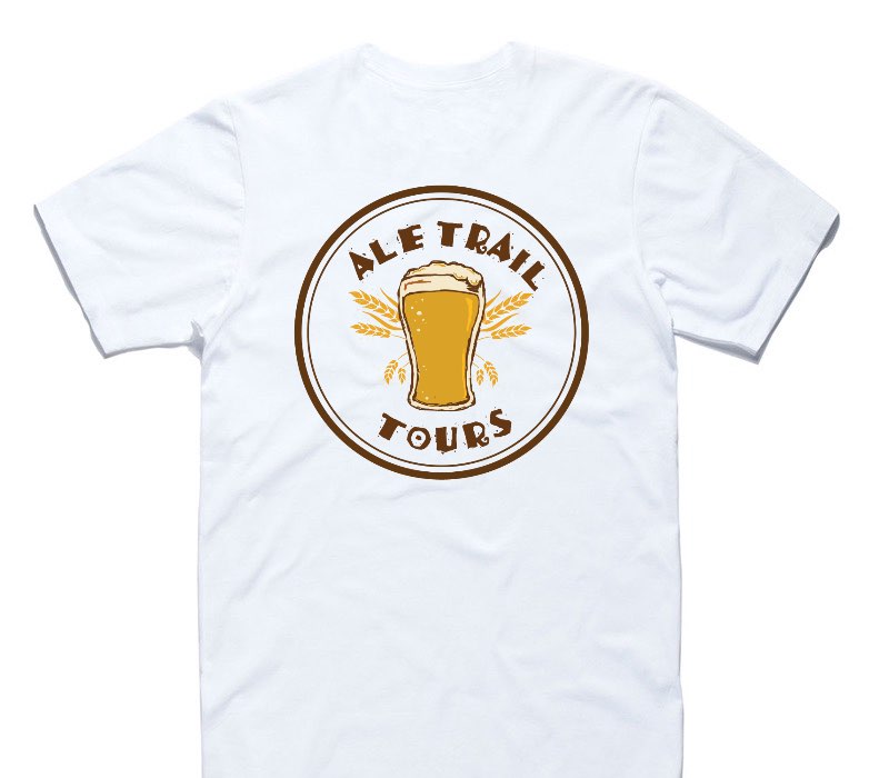 Custom AS Colour 100% Cotton White T-Shirt