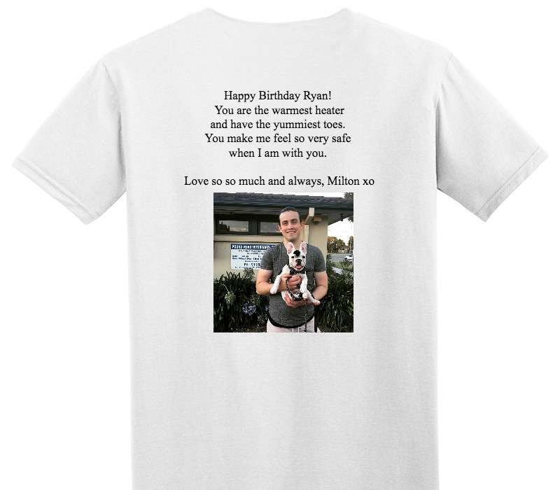 Custom Adult Soft Style 100% Cotton White T-Shirt