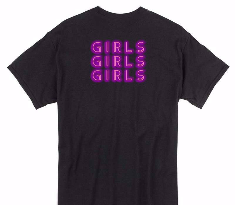 Custom Gildan 100% Cotton Black T-Shirt