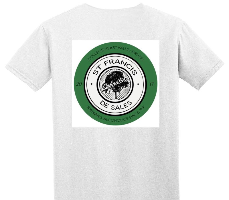 Custom Adult Soft Style 100% Cotton White T-Shirt
