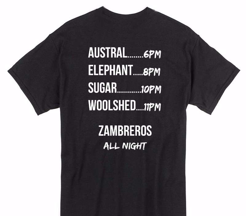 Custom Gildan 100% Cotton Black T-Shirt