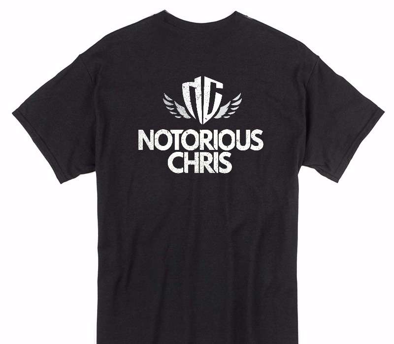 Custom Gildan 100% Cotton Black T-Shirt