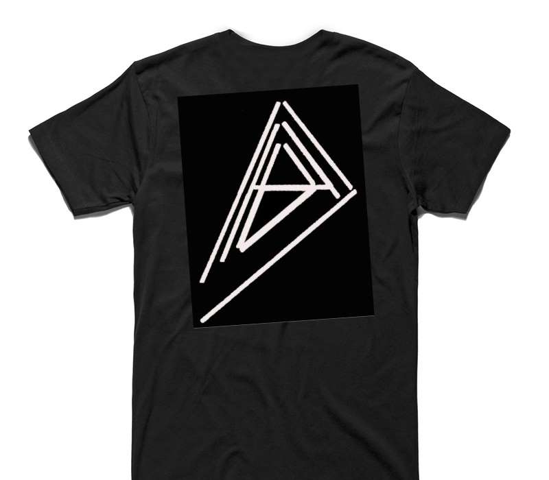 Custom AS Colour 100% Cotton Black T-Shirt