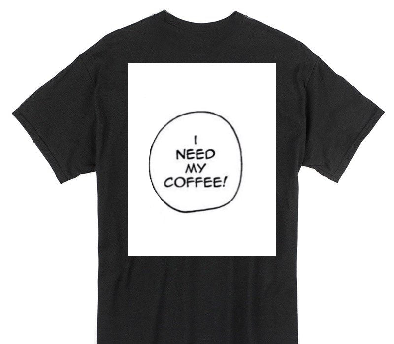 Custom Gildan 100% Cotton Black T-Shirt