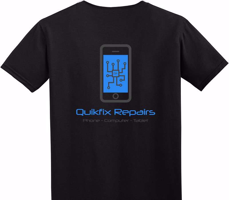 Custom Adult Soft Style 100% Cotton Black T-Shirt