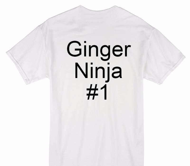 Custom Gildan 100% Cotton White T-Shirt