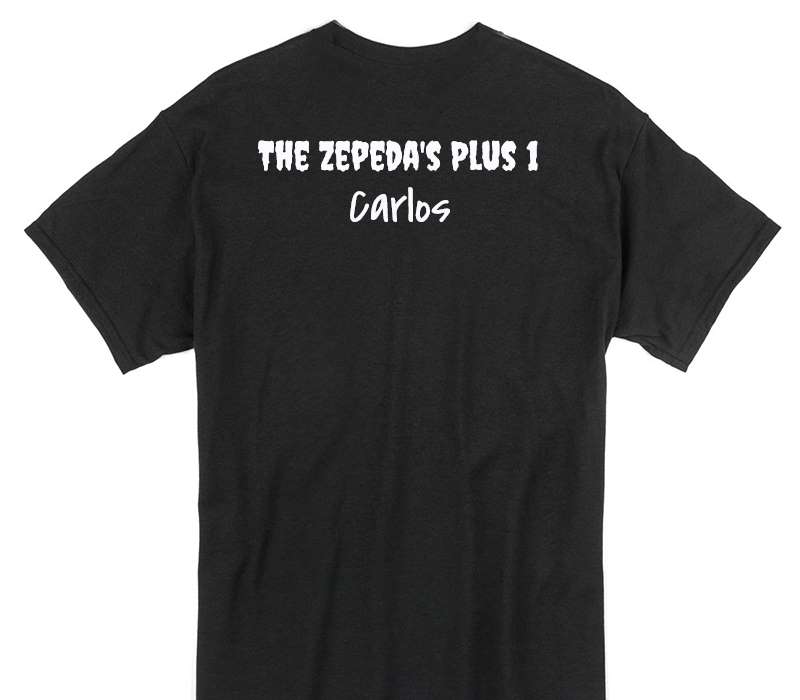 Custom Gildan 100% Cotton Black T-Shirt