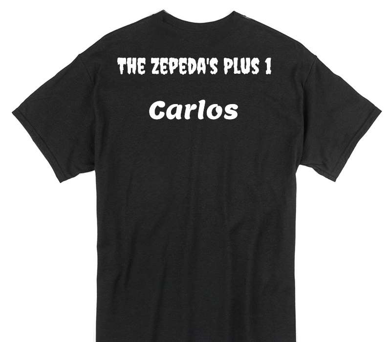 Custom Gildan 100% Cotton Black T-Shirt