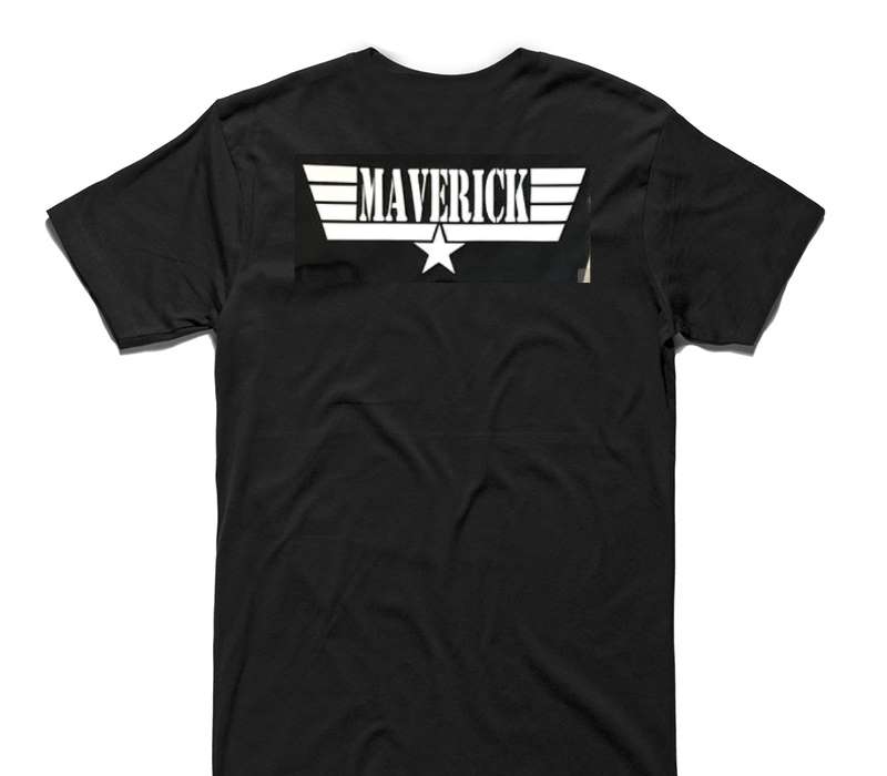 Custom AS Colour 100% Cotton Black T-Shirt