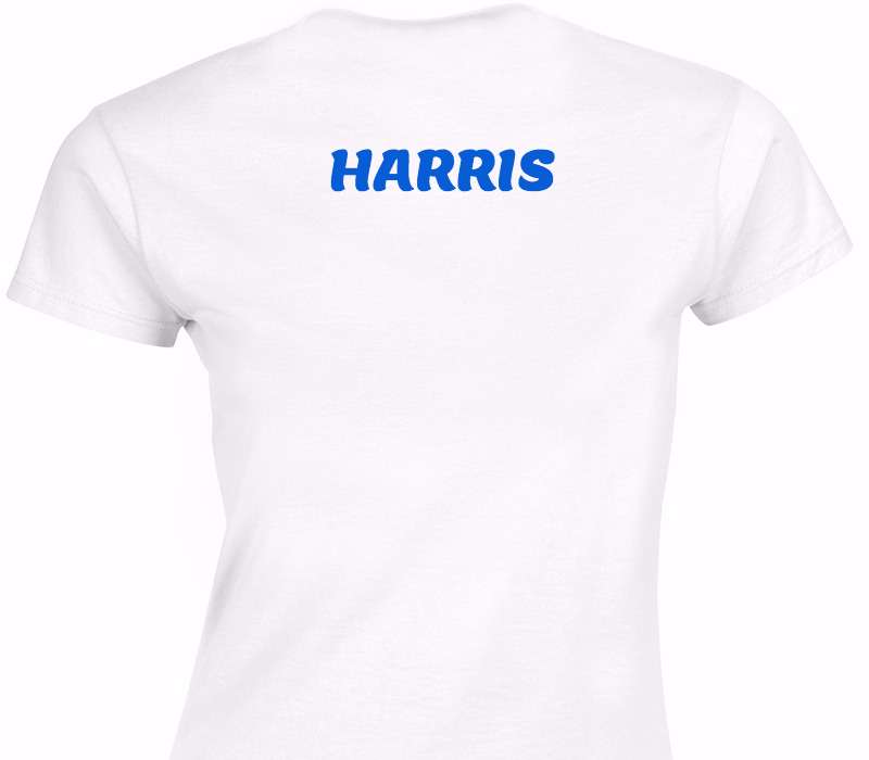 Custom Womens Soft Style 100% Cotton White T-Shirt