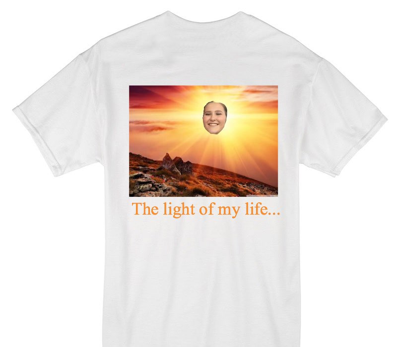 Custom Gildan 100% Cotton White T-Shirt