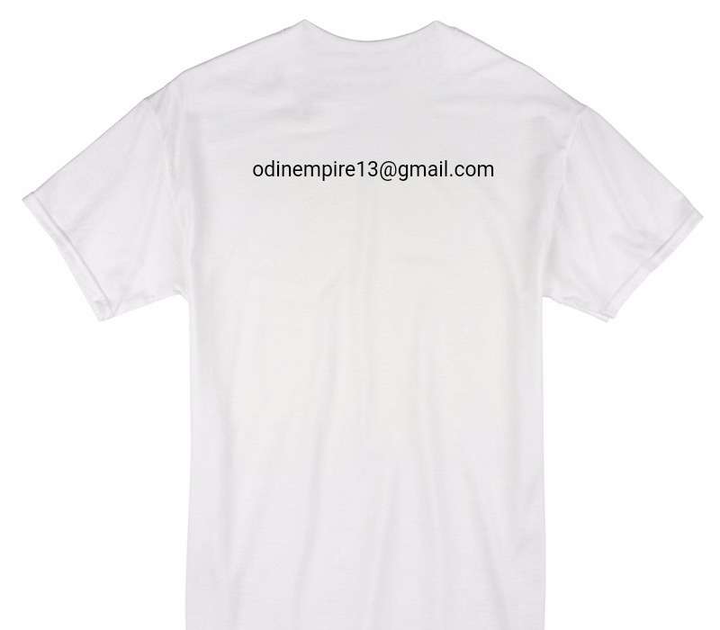 Custom Gildan 100% Cotton White T-Shirt