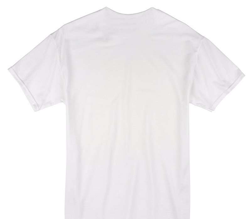 Custom Gildan 100% Cotton White T-Shirt
